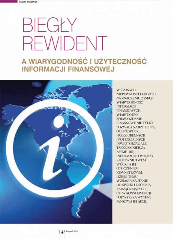 The Statutory Auditor and the Usefulness and Reliability of Financial Information