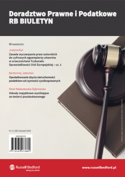 Numer 28 - Doradztwo Prawne i Podatkowe RB Biuletyn