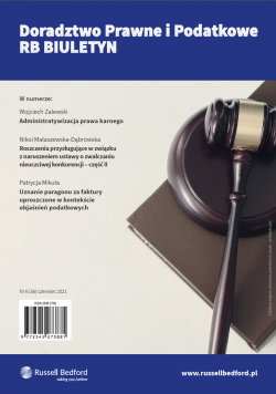 Numer 35 - Doradztwo Prawne i Podatkowe RB Biuletyn