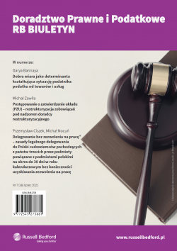 Numer 36 - Doradztwo Prawne i Podatkowe RB Biuletyn