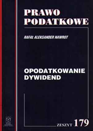 Prawo podatkowe. Opodatkowanie dywidend