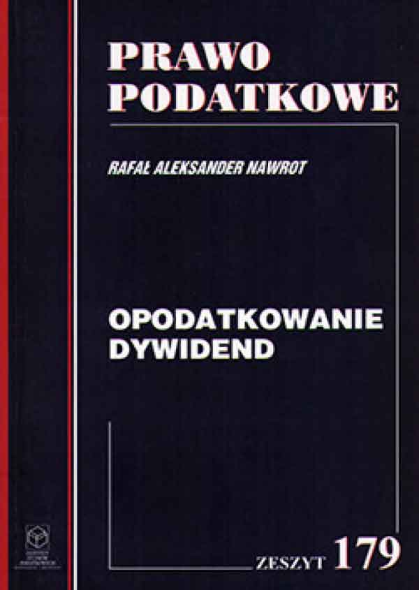 Prawo podatkowe. Opodatkowanie dywidend