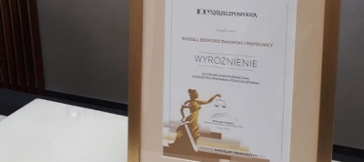 Rzeczpospolita wyróżnia Russell Bedford Poland za działalność w czasach epidemii koronawirusa