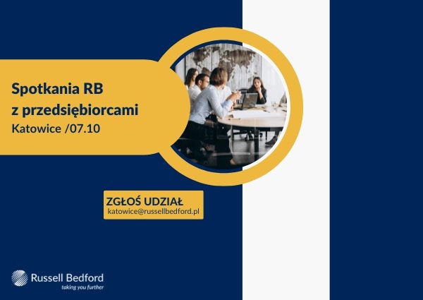 Spotkania RB z przedsiębiorcami: 07.10 Katowice