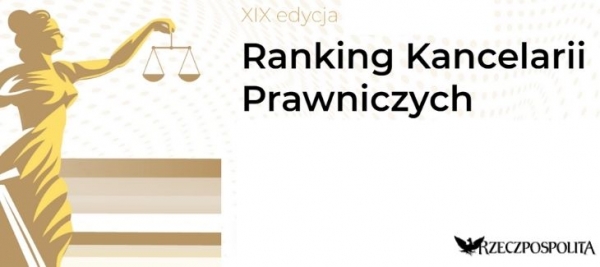 Russell Bedford Poland w XIX edycji rankingu Kancelarii Prawniczych Rzeczpospolitej