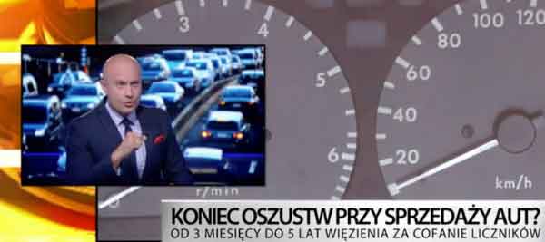 Ekspert Russell Bedford w TVN o nowych przepisach dotyczących cofania licznika